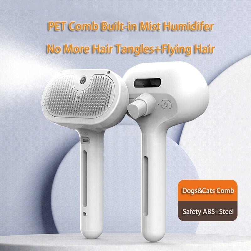AquaPaws™ Self - Cleaning Dematting Comb with Mist Spray - Shyamji express