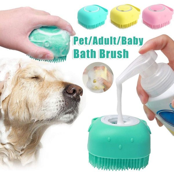 PawSpa™ Silicone Pet Bath Massage Glove for Dogs & Cats - Shyamji express