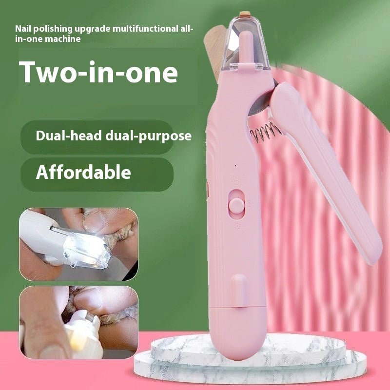 Tomsum™ LED Pet Nail Clipper with Safety Guard for Dogs & Cats - Shyamji express
